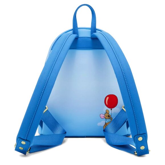 Loungefly Disney Winnie the Pooh Balloon Group Portrait Mini Backpack